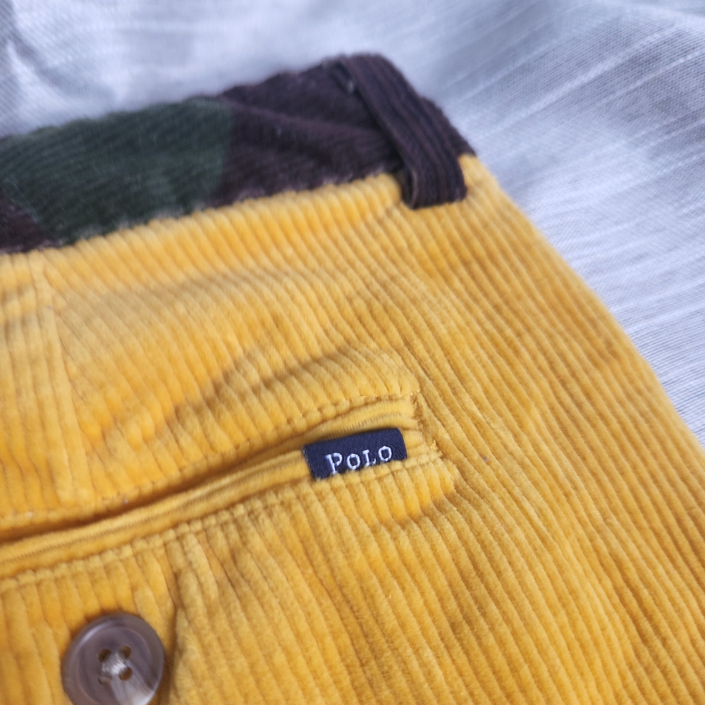 Polo by Ralph Lauren Boys Camouflage and Navy Yellow And Tan Pants - Picture 6 of 16